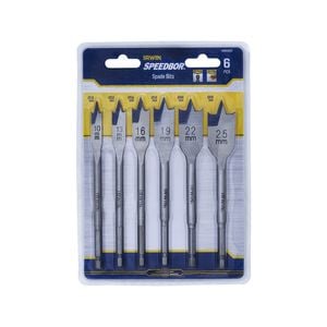 IRWIN 6 Piece Blue Groove Spade Bit Set
