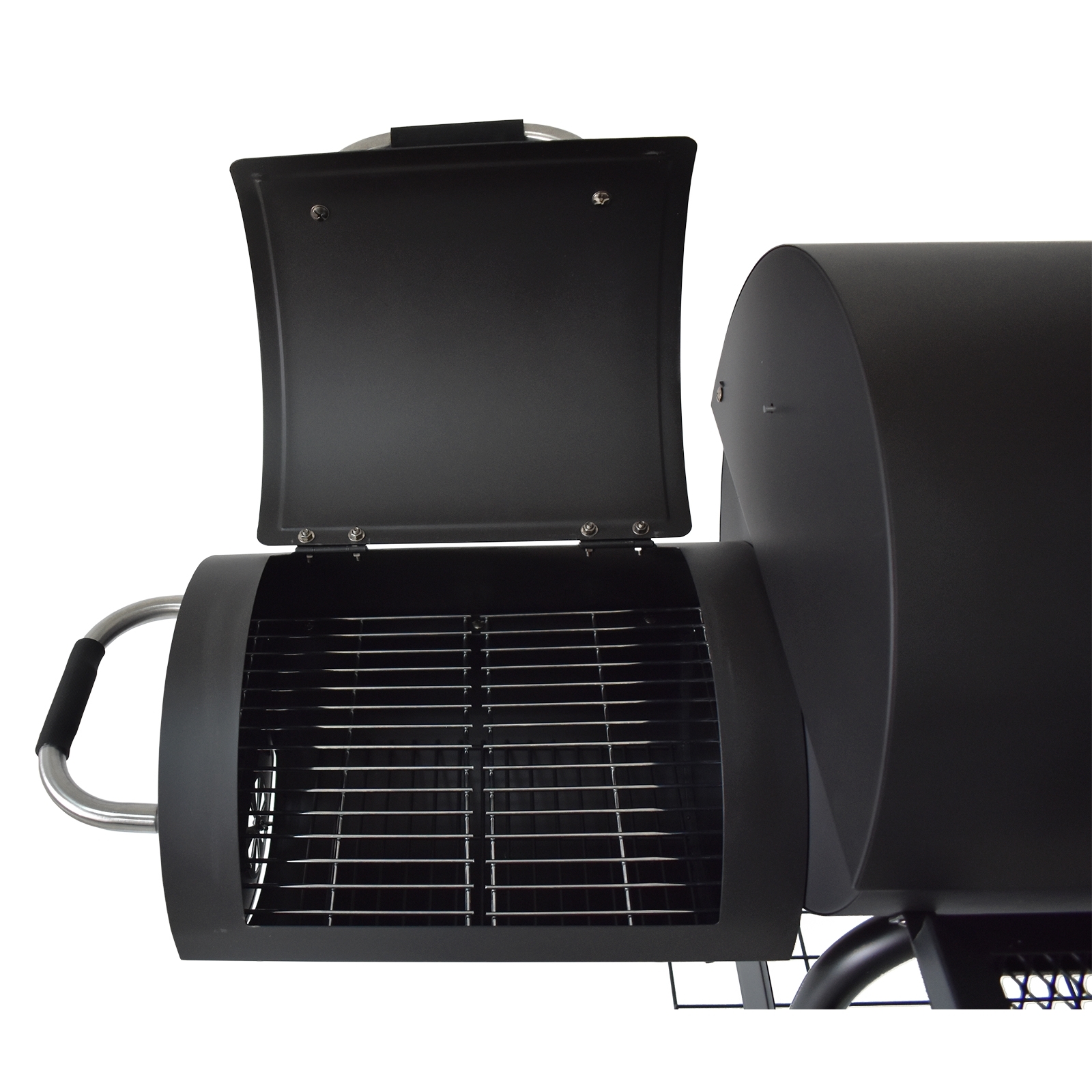 Jumbuck BBQ Smoker with Offset Sidebox Bunnings Australia