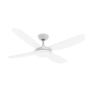 Fanforce Cumulus Smart DC Ceiling Fan With Remote Control 48" White/White