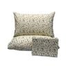 Luna Polyester Cotton Swirls Cream Quilt Cover Set King