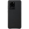 Samsung Galaxy S20 Ultra Leather Cover - Black
