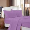 Fabric Fantastic 1000tc Ultra Soft Queen Size Bed Lilac Flat & Fitted Sheet Set