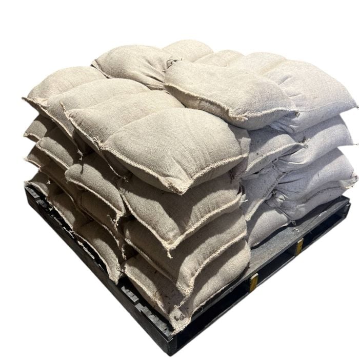 Integrated Hessian Pre-Filled Sandbags - Pallet of 40
