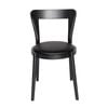 Sk Designer Living | Replica Passoni Pagaia Dining Chair | Pu Leather - Black