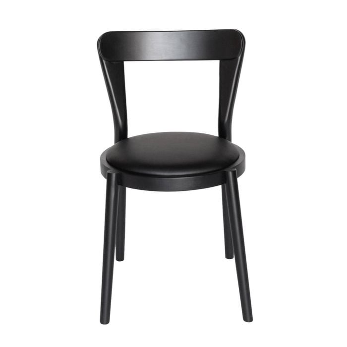 Sk Designer Living | Replica Passoni Pagaia Dining Chair | Pu Leather - Black