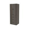 Lugna 2048 x 750 x 580mm Storm Hangrail 4 Drawer Double Door Storage Cabinet