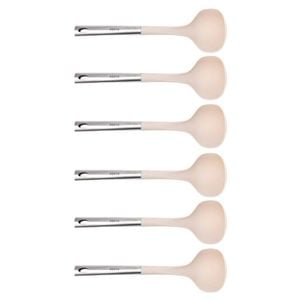 6PK Porto Zest Stainless Steel/Nylon 33cm Soup Ladle Kitchen Utensil