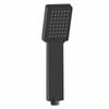Mondella Matte Black Rococo 1 Function Shower Hand Piece - Suitable For Unequal/Mains Pressure