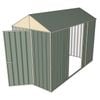Build-a-Shed 1.5 x 3.0 x 2.3m Front Gable Single Hinged Narrow Shed with Double Sliding Doors - Green