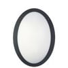 CLA Lighting Bulk Oval LED Exterior Bulkhead Light IP66 IK10 Black