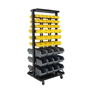 Gorilla Double Sided Storage Rack with Bins
