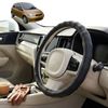 Australian Goose Steering Wheel Cover for Toyota Yaris 1999 - 2005 (Echo, Platz, XP10/XP20) Circle Black