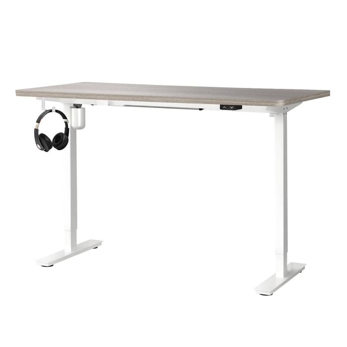 Oikiture 140CM Electric Standing Desk Single Motor
