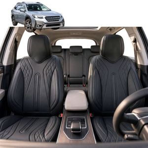 Australian Goose Front Seat Covers for Subaru Outback 2021 - 2025 (6GEN) - PU Leather, Black (2pc)