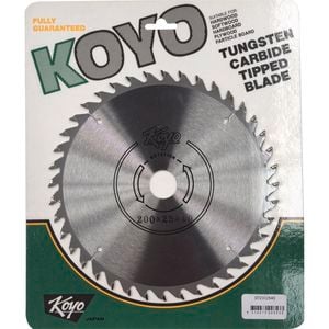 Koyo 200mm 40T 25mm Bore Circular Saw Blade For Timber Cutting