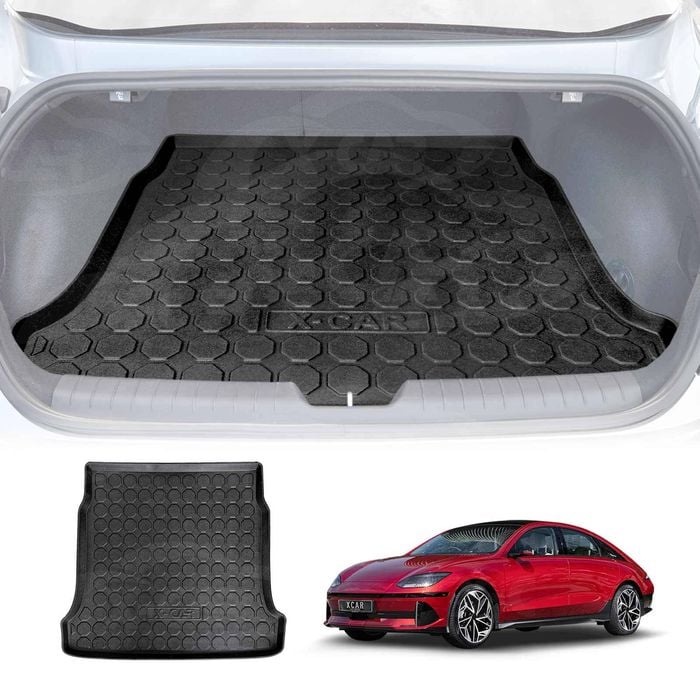 Boot Liner for Hyundai IONIQ 6 2022-Onwards Heavy Duty Cargo Trunk Mat Luggage Tray Accessories