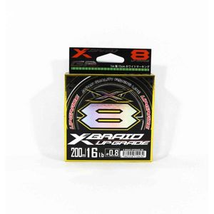 YGK XBraid Upgrade x8 Premium 200m Braid Fishing Line 16lb