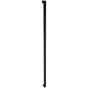 Zanda 1800mm Black Matt Back To Back Polo Pull Handle
