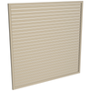 ProtectorAl 1001-2000W X 1001-2000H Paperbark Aluminium Welded Slat Panel Horizontal 9mm Gap