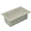 Icon PVC Square Downpipe Pop - For Metal Gutter