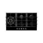 Esatto 90cm Gas On Glass Cooktop With Wok