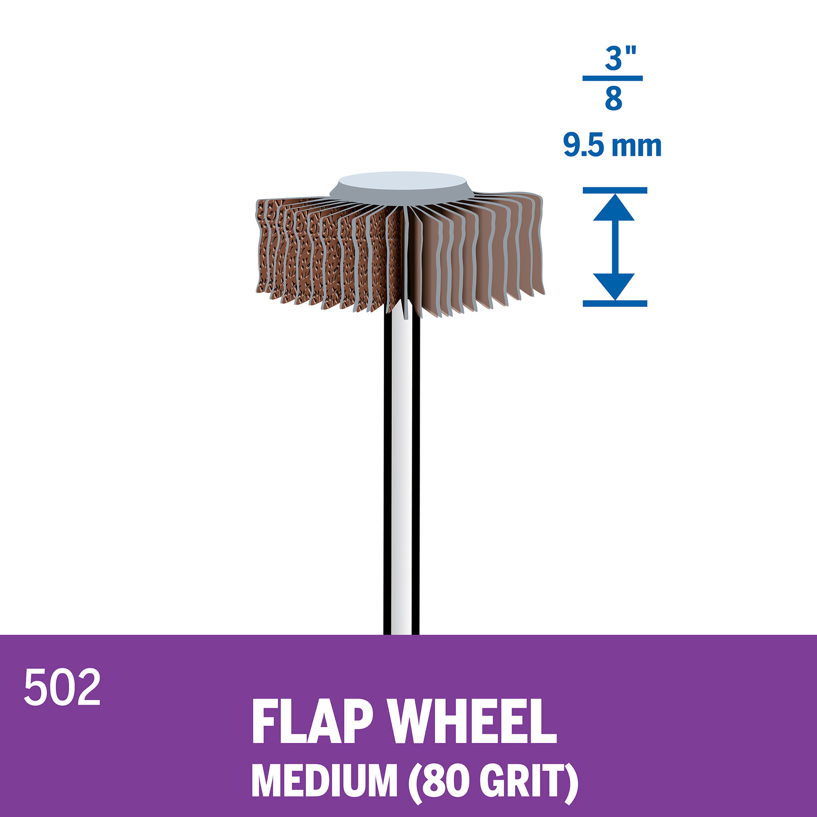 Flap Wheel Set For Dremel Rotary Tool Die Grinder Sanding Paint