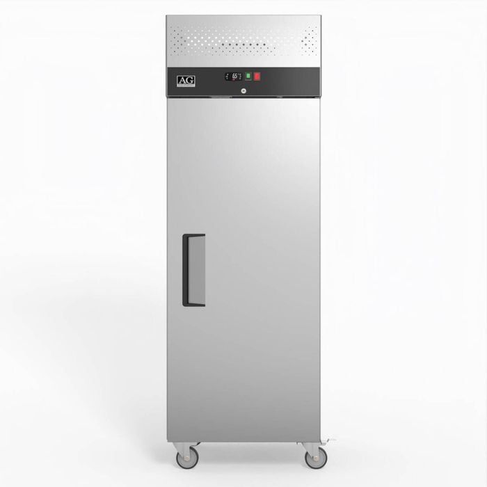 AG Equipment AG 429 Litre Upright Single Door Stainless Steel Door Freezer GNX400BT - Commercial Upright Freezers (AG-GNX400BT)