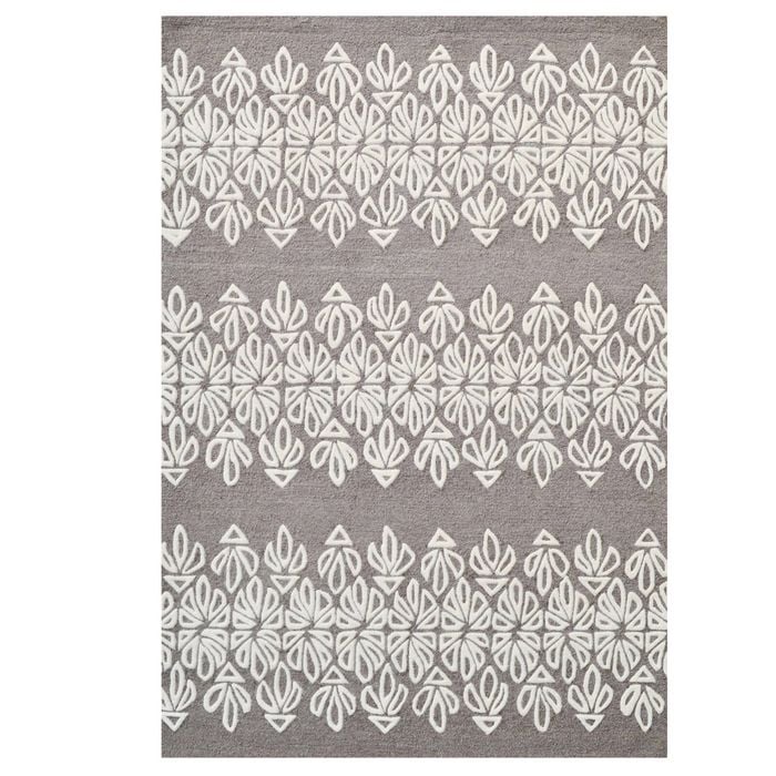 Modern Handmade Wool Rug-Tusk 6270-Brown/Ivory-190x280cm