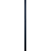 RapidFence 50 x 50 x 2100mm Dark Grey Capped Square Tube In Ground Fence Post