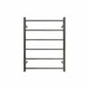Retro Fit Brushed Gun Metal Grey PVD 6 Bar Non Heated Towel Rail – Round