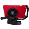 Stylepro Ipad Shockproof Case With Hand Strap And Shoulder Strap For Ipad 7, 8 & 9, 10.2", Red