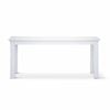 Laelia Dining Table 180cm Solid Acacia Timber Wood Coastal Furniture - White