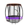 Kahuna Trampoline 6ft With  Roof Cover - Purple