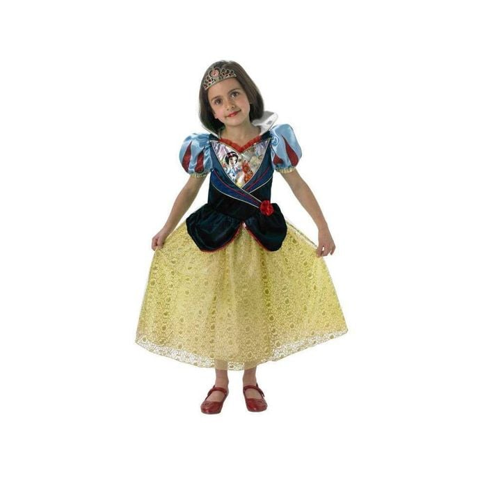 Rubies Snow White Disney Princesses Shimmer Kids Dress Up Costume Size 6-8y