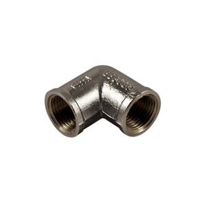 Brasshards 15mm Chrome Plated Female / Female Brass Elbow LF