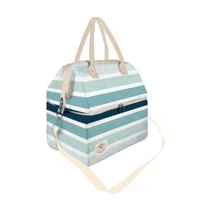 Good Vibes Premium Insulated Picnic Cooler Bag Ocean Tide 40x34x26cm