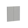 Kaboodle 600mm Oyster Modern Rangehood Doors - 2 Pack