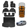3d Floor Mats Boot Liner For Volvo Xc90 Series Phev 2015-onwards All Weather Heavy Duty Cargo Car Trunk Luggage Tray