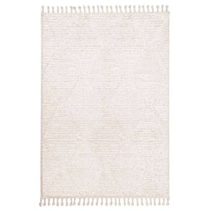 Loopsie-370cm X 280cm-monetta Ivory Diamond Rug