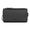 Kate Hill Travelling Wallet Accessory w/ Crossbody Strap 12.5x12.5x4cm Black