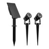 Click 200 Lumen Solar Powered 2 X LED Spotlights