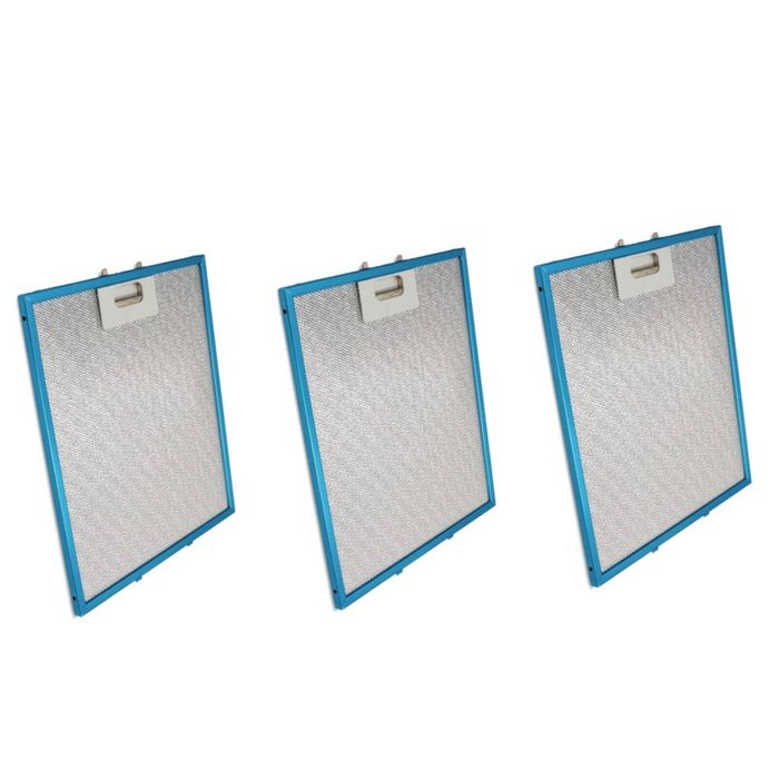 x3 Genuine OEM Rangehood Aluminium Grease Filters 053410339 (3 PACK), suits Smeg