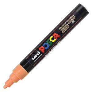Uni Posca PC-5M Bullet Tip Paint Marker (Light Orange)