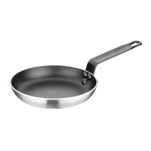 Nisbets Essentials Frying Pan Aluminium Non-stick Teflon 200mm Commercial Cookware