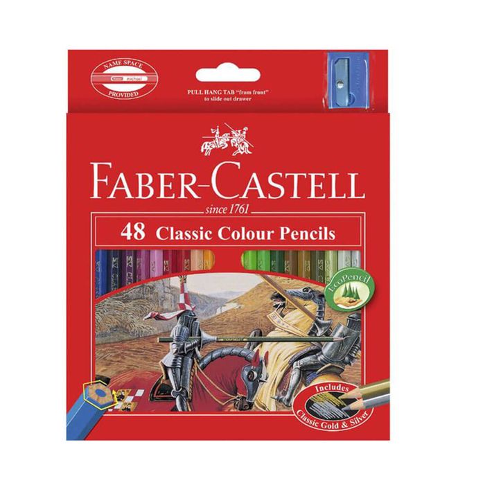 Faber-Castell Coloured Pencil Classic (48pk)