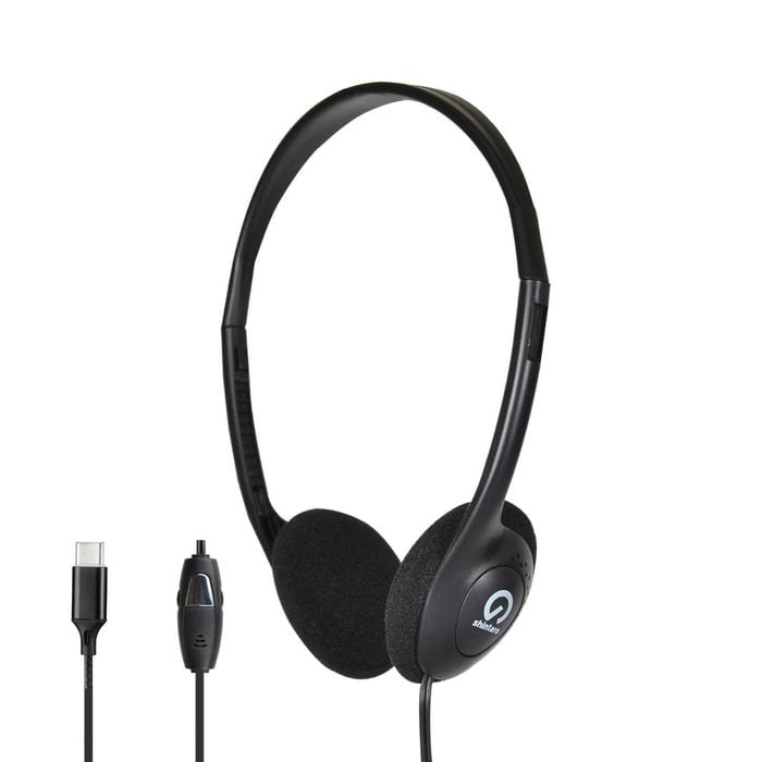 Shintaro USB-C Lightweight Headset with Inline Microphone