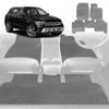 6D Diamond Car Floor Mats for Mercedes-Benz GLC SUV (X253)2015-2022-Full Set-Grey-Outback GT