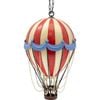 Boyle Handmade Metal Balloon Ornament Small Red/white 32cm