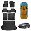 Floor Mats Boot Liner Set For Volkswagen Vw T-roc 2020-onwards All Weather Heavy Duty Trunk Cargo Kick Back Seat Protector