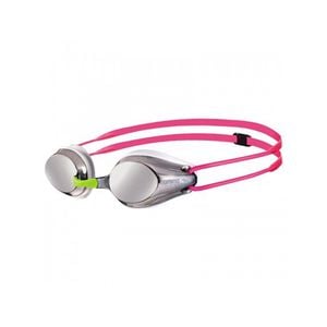 Arena Tracks Junior Mirror Goggles Swimming Eye Protection Silver/White